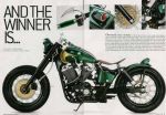 VT 750 Zöld bobber